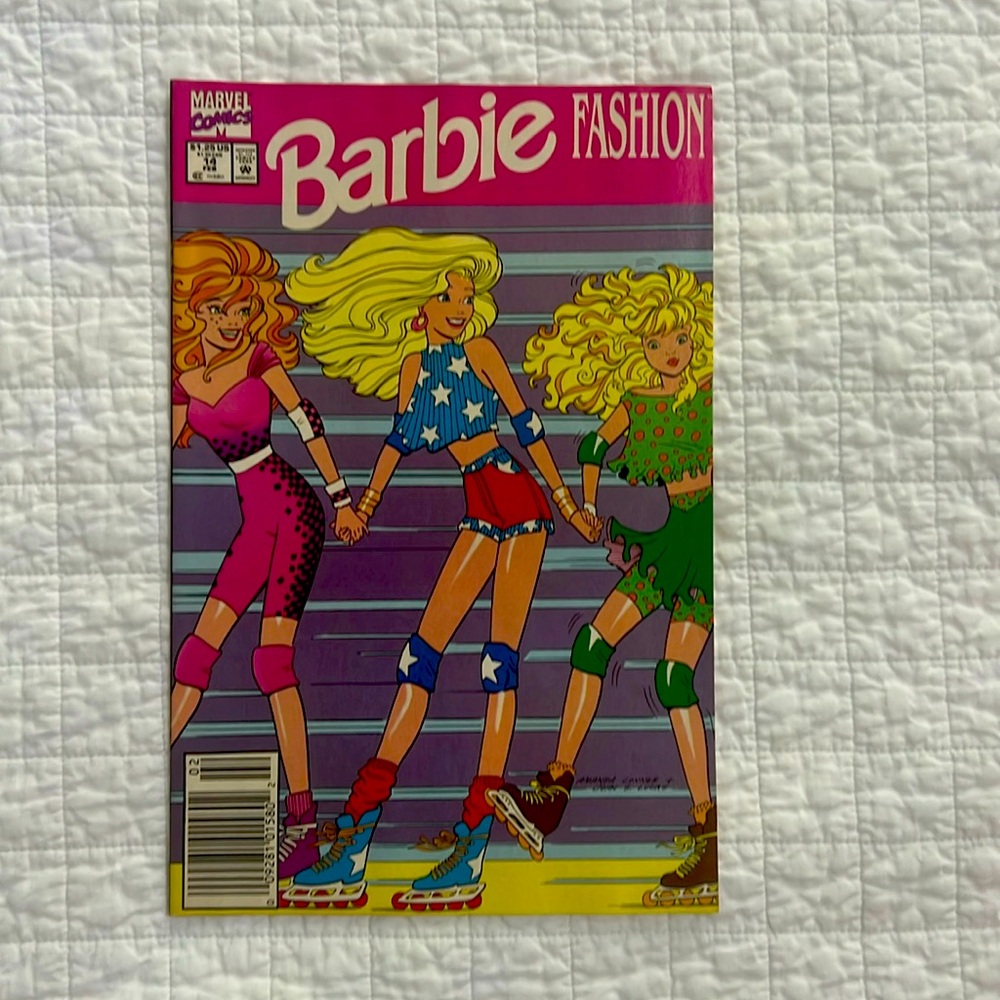 Vintage 90’s Barbie Fashion Comic Book 🛼👱‍♀️🎀